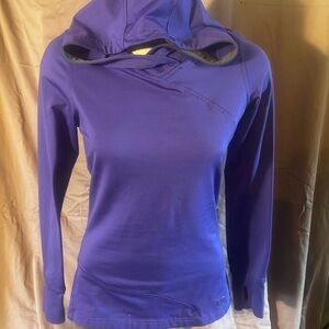 Under Armour Fitted Purple Hoodie